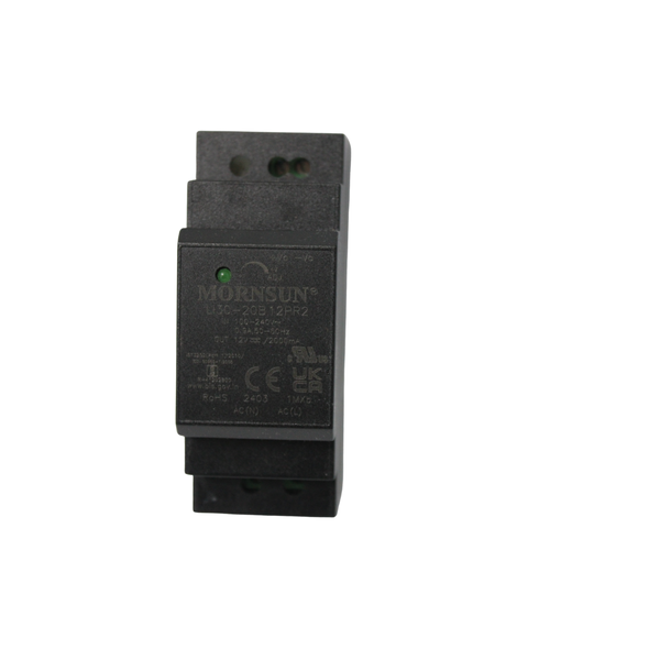 LI30-20B12PR2: 24W 12V/2A DIN Rail AC/DC Power Supply, 4KV Isolation