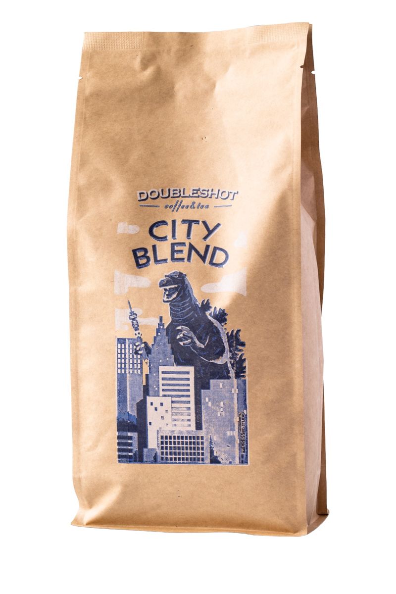 Doubleshot - City Blend Coffee Beans - French Press 200g | Buy Online ...