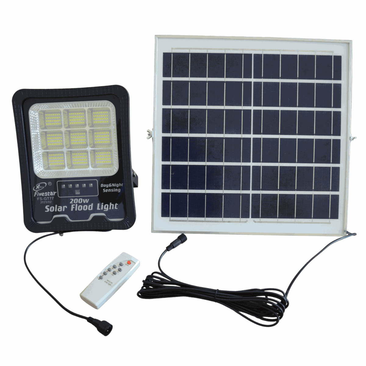 200W LED Solar Flood Light & Solar Panel Shop Today. Get it Tomorrow