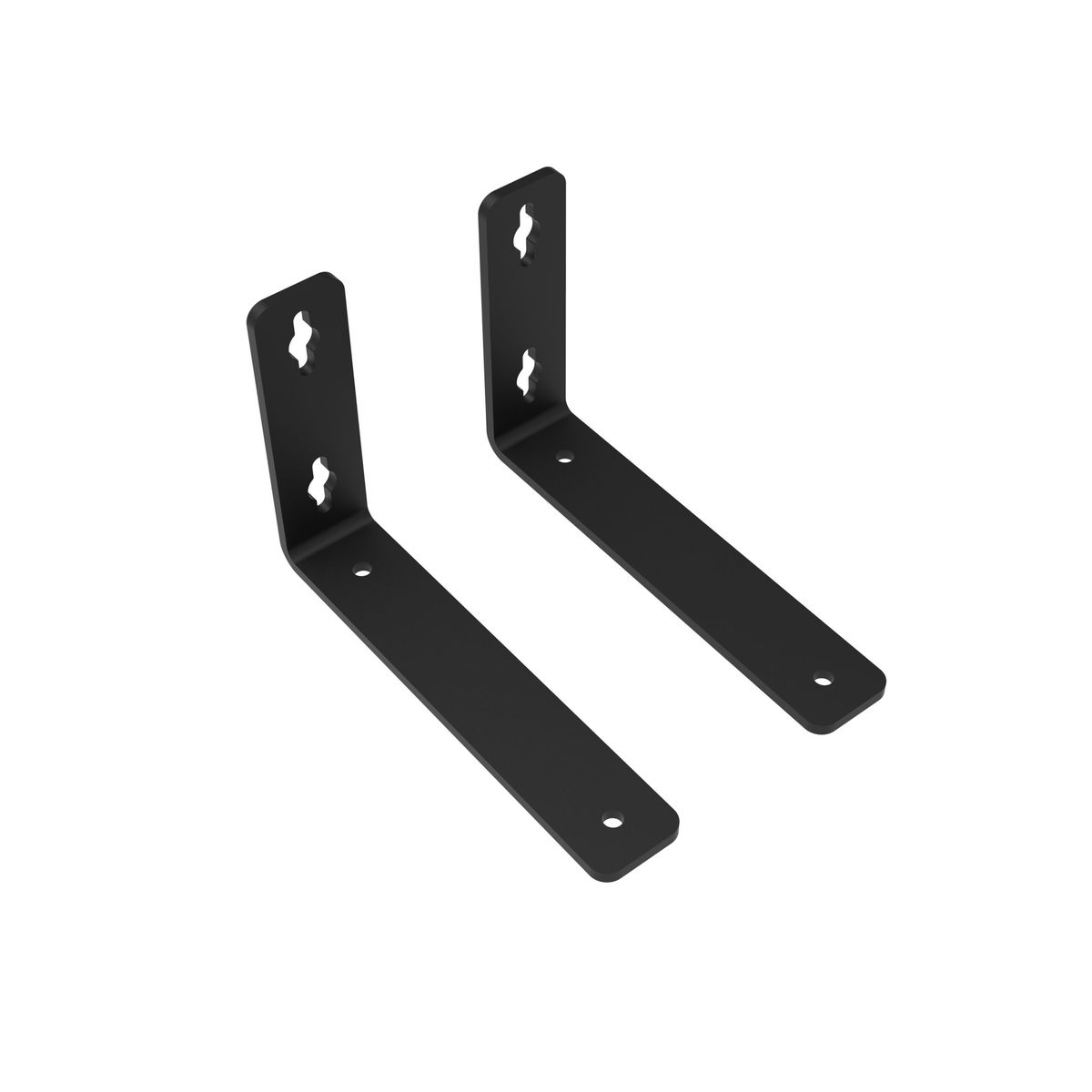 Heavy Duty Floating Shelf Bracket for Wall Mounted Shelves-6 INCH ...