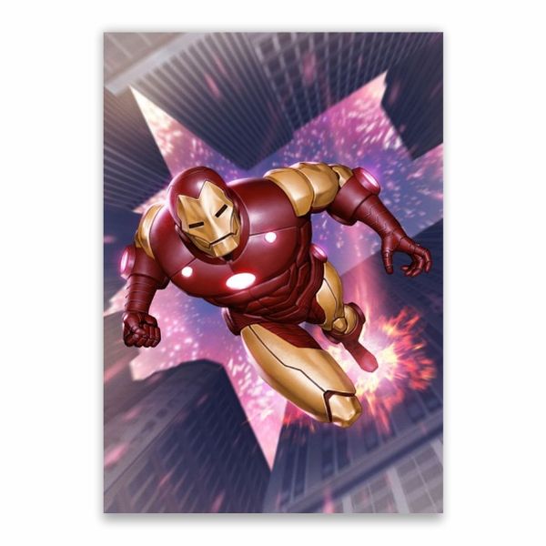 Iron Man Vintage Suit Poster - A1