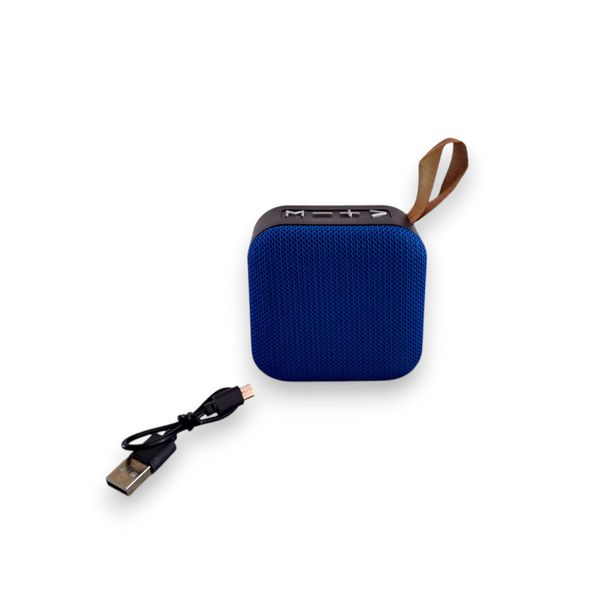 Sleek Portable USB Speaker and Cable