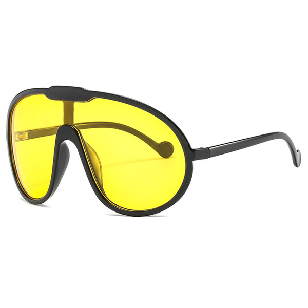 Vintage Oversized Elegant Shades - Windproof Uv400 Sun Glasses