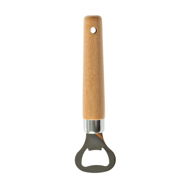 George &amp; Mason Flip-Top Bottle Opener w/Wood Handle