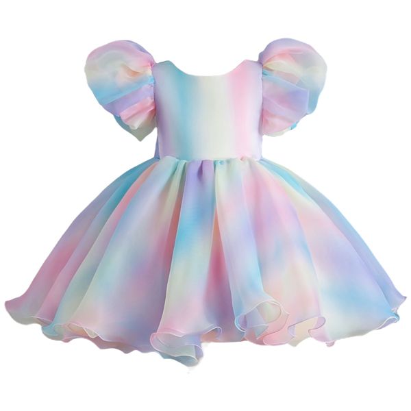 Fairy Dust Magic Pastel Princess Ballgown Dress for Girls