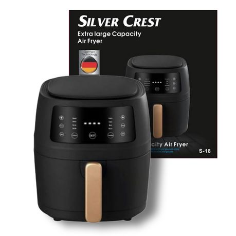 Silver Crest 8L Smart Air Fryer With Digital Touch and Stylish Design, Shop Today. Get it Tomorrow!