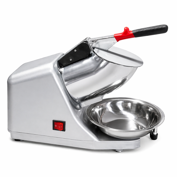 Commercial Electric Ice Crusher Machine with Stainless Steel Bowl