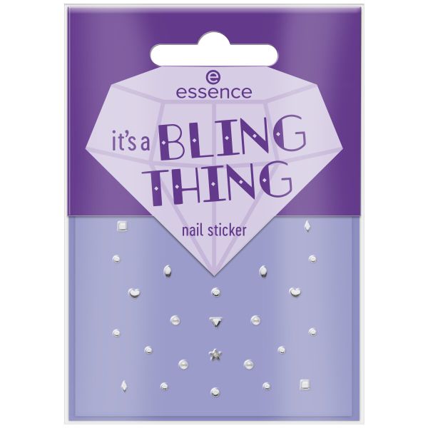 essence It's a BLING THING nail sticker