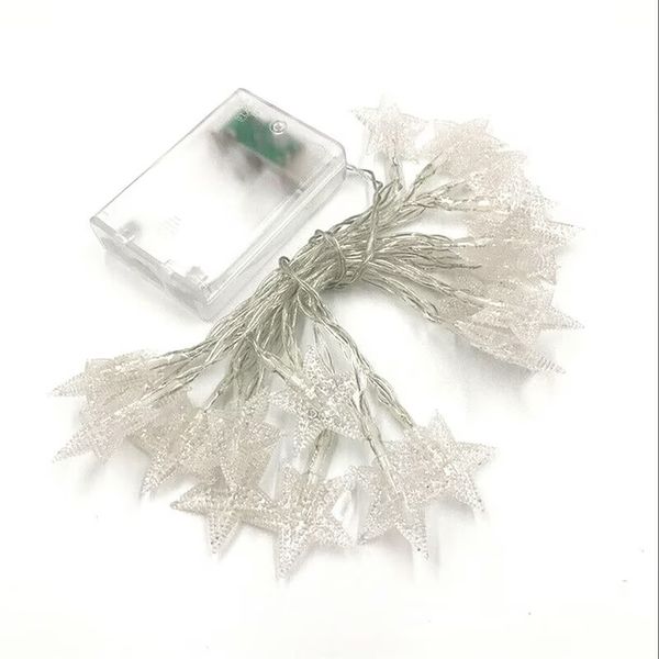 ZYF-46 Star LED Fairy String Light With Tail Plug Extension Warm White 5m