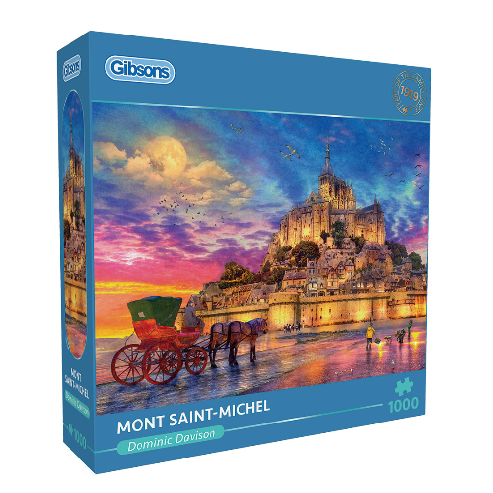 1500-Piece Mont Saint-Michel Puzzle · Boutique du Patrimoine