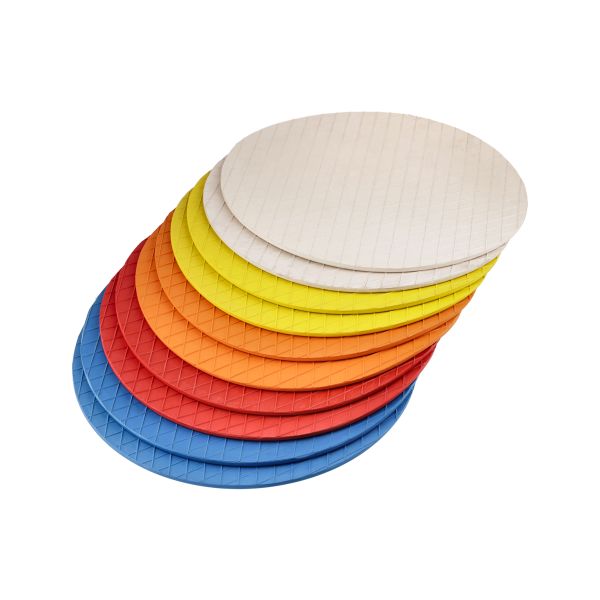 Medalist Rubber Spot Markers for Agility Training - 10 Pack