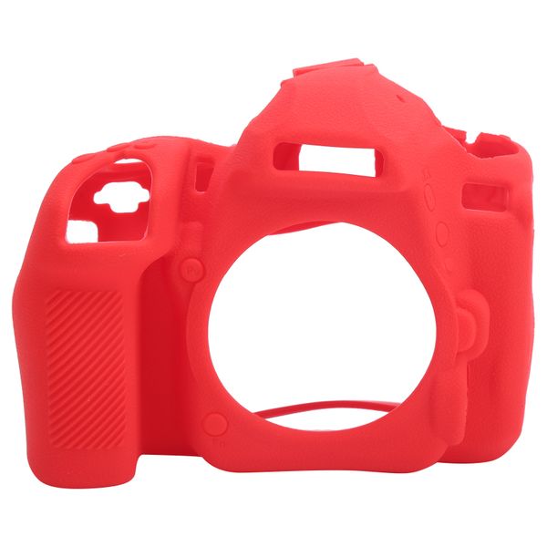 Silicone Camera Cover Compatible with Nikon D780, Red Protective Case
