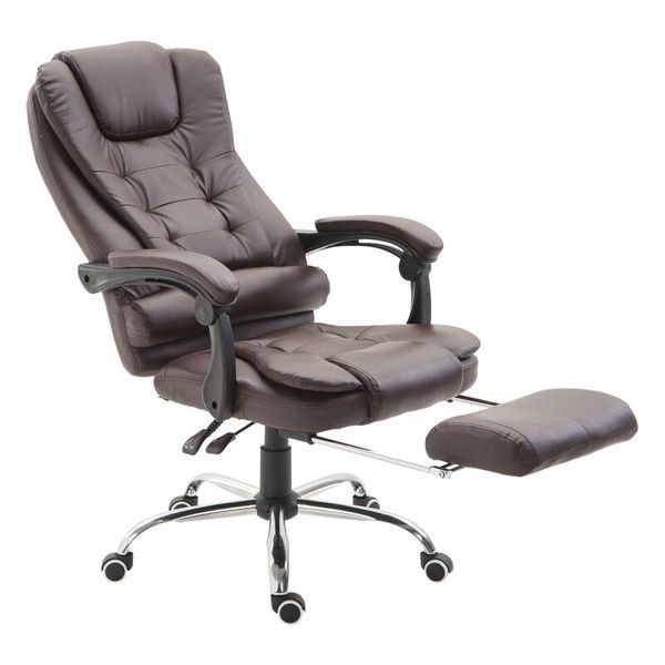 WOODLY Office Chair Executive Reclining Chair High Back &amp; Massage Function