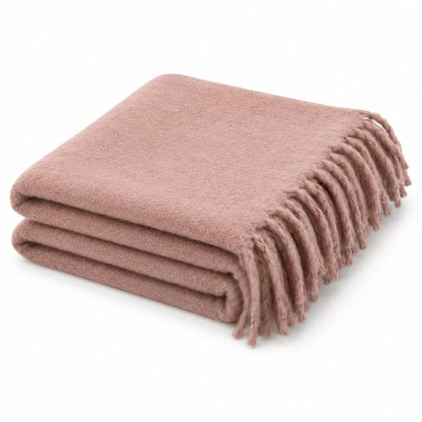Joe's Blanket Throw Pink (130 x 170cm)