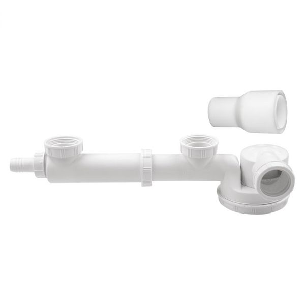 Wirquin Trap Sink Espace Double + W/M Conn (Box)