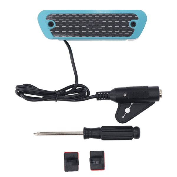 Acoustic Guitar Pickup - Volume/Tone, 6.35mm Plug, 3m Wire