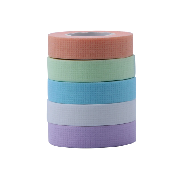 Eyelash Extension Adhesive Color Tapes Pack of 12