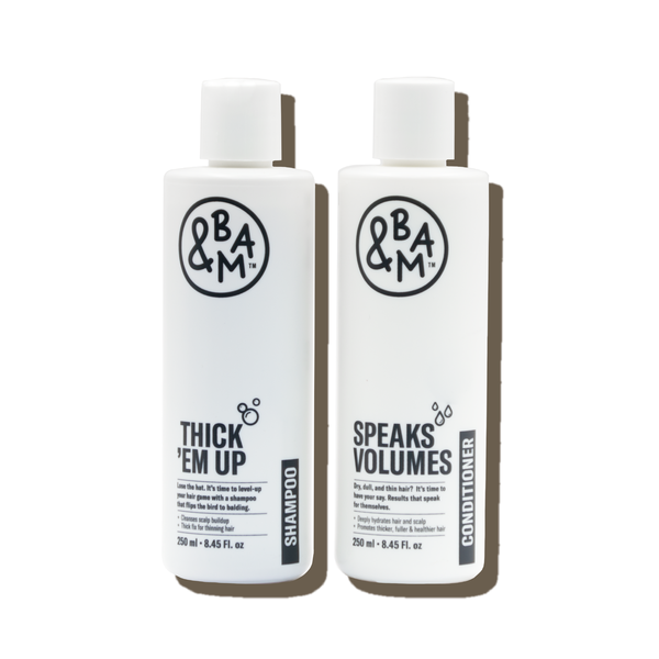 Men's Hair Loss Shampoo and Conditioner Combo