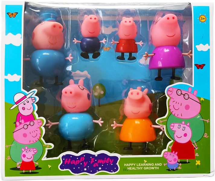 Happy Family - Peppa-Pig Family Set