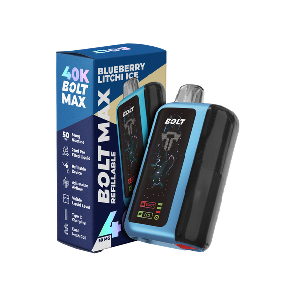 BOLT MAX 40K - Blueberry Litchi Ice / 50mg