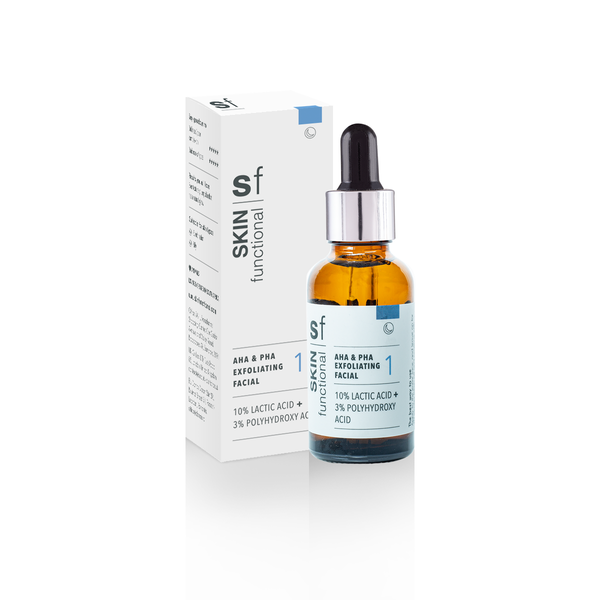 SKIN functional 10% Lactic Acid Exfoliating Serum,Acne,Ageing, Pigmentation