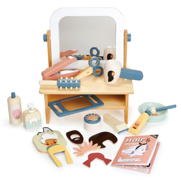 Tender Leaf - Wooden Hair Salon Set
