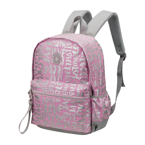 Quest Love-letter Backpack - Pink