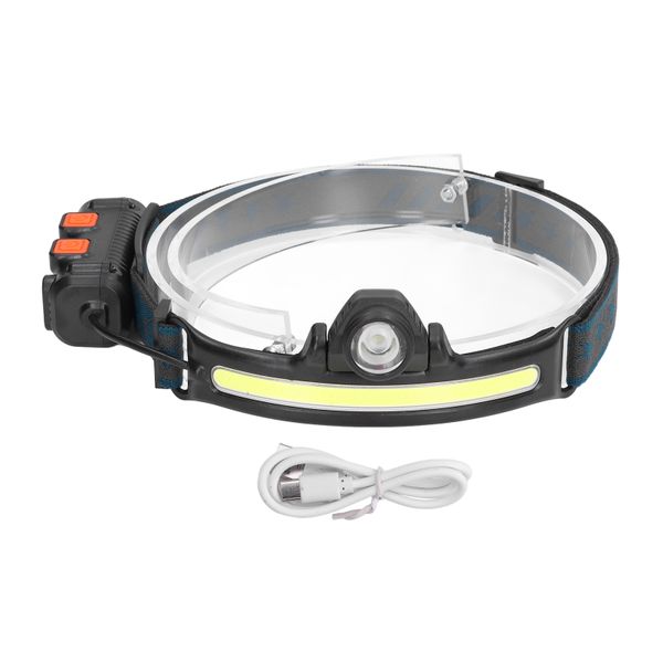 XPG Cob Induction Headlamp Type C Rechargeable Outdoor Led Head Torch