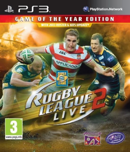 Rugby League Live 2 [Game Of The Year E.
