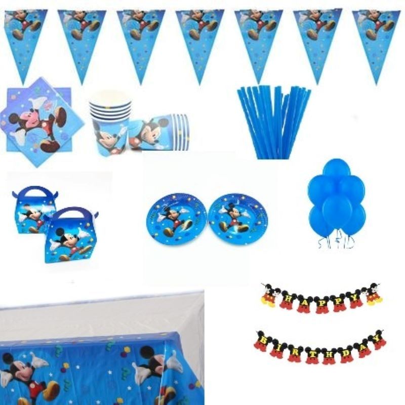 Products Mickey Mouse Party Pack - 63 Piece | Shop Today. Get it ...