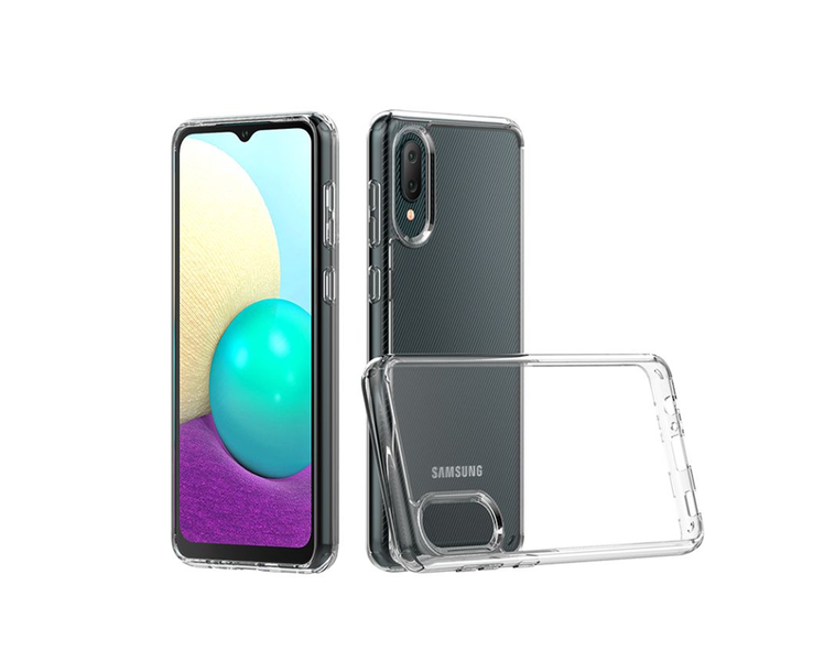 Clear Slim TPU, Shockproof Case Compatible with Samsung Galaxy A02