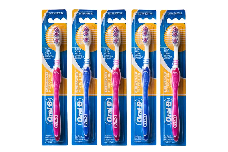 Oral B Toothbrush All Rounder Micro Thin - 5 Pack