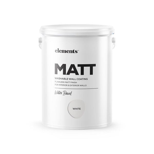 Elements - Matt Interior&amp; Exterior Wall Paint 5L