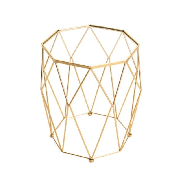 Gold Metal Side Table Shop Today. Get it Tomorrow!