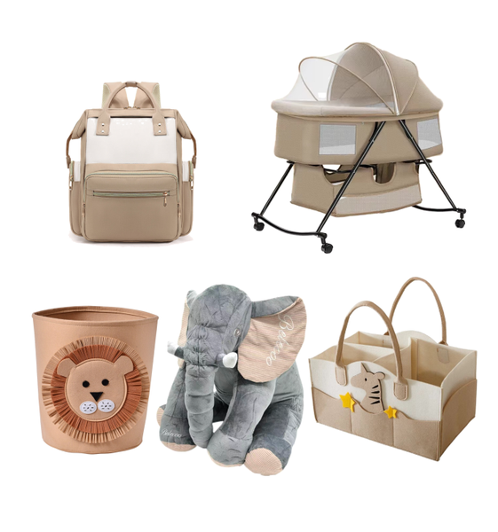 Belecoo 5 Piece Baby Bedtime Combo