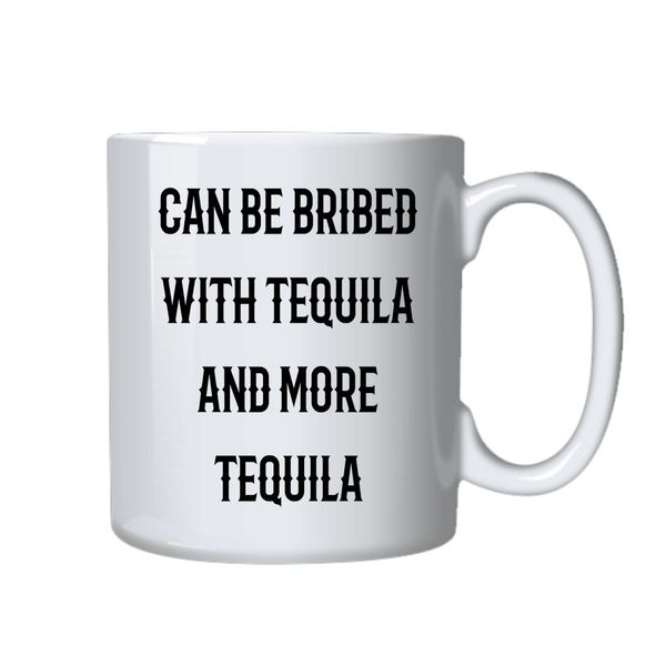 Tequila and More Tequila Coffee Mug - Best Novelty Funny Cup Gift Idea for