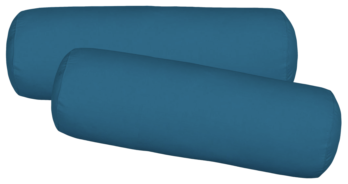 PepperSt Bolster Cushion Cover Set Azure Blue (4 Sizes available) Shop Today. Get it