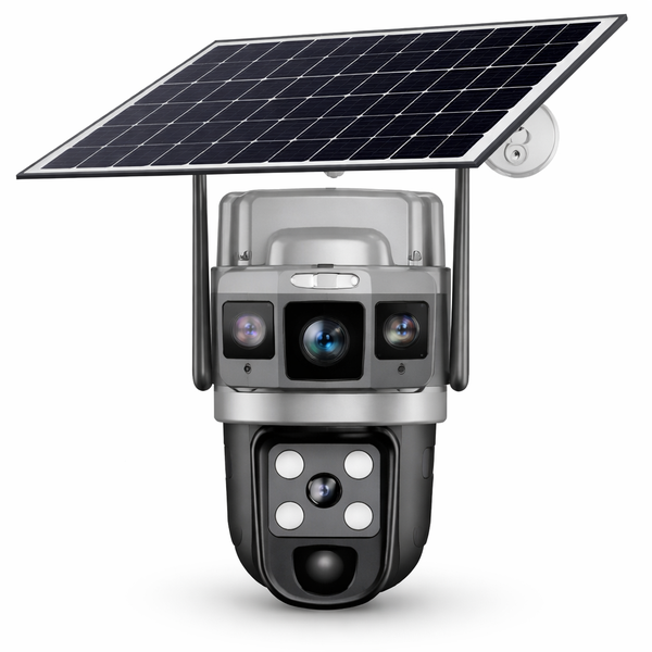 Solar 4G Security Cam - 4MP PTZ with App &amp; Two-Way Audio