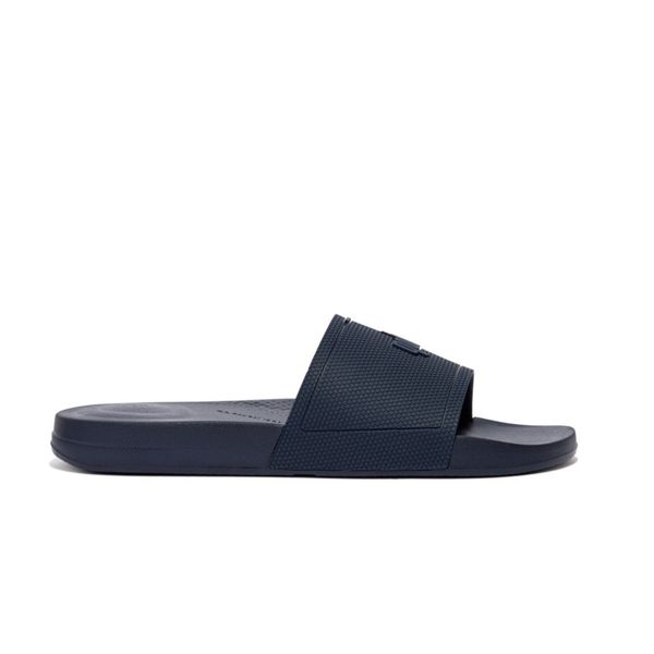 FitFlop Mens iQushion Pool Slide Midnight Navy