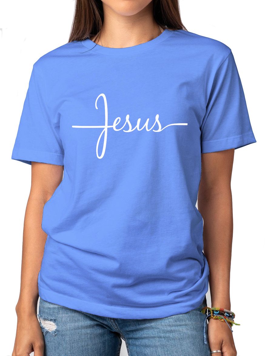 PepperSt - Boyfriend T-Shirt - Jesus Calligraphy | Shop Today. Get it ...