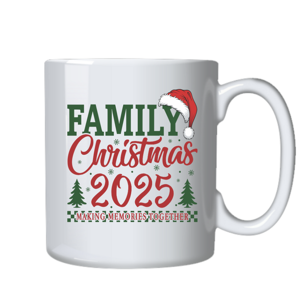 Family Christmas 2025 Make Memories Motivational Positive Mug Ideal Gift402