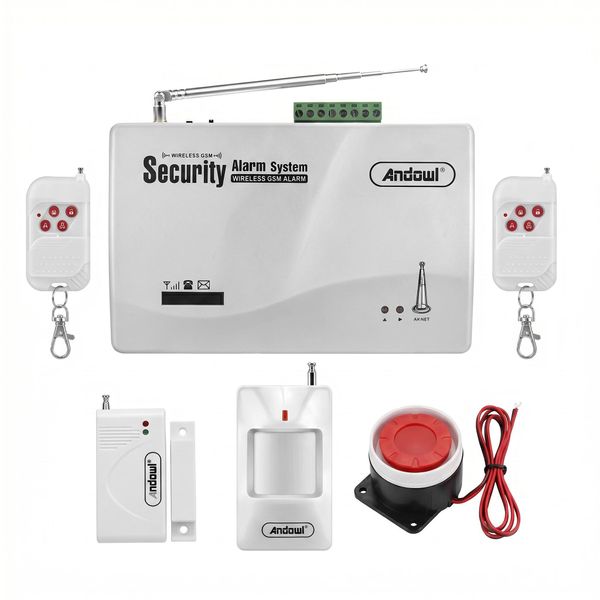 ElecTrek Wireless GSM Home Security Alarm System Kit - Smart App Control