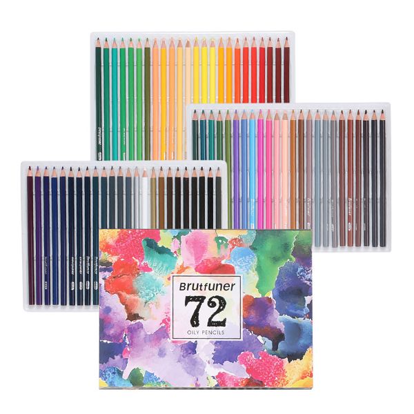 72 Colored Pencils Art Coloring Pencils for Adult Kids Drawing Sketching