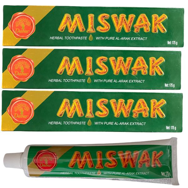 Miswak Herbal Toothpaste - Pack of Three