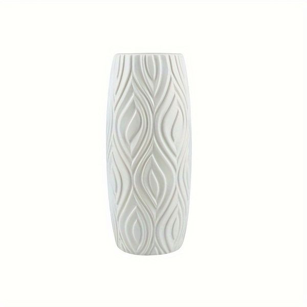 1pc Plastic Flower Vase Drop-resistant And Unbreakable - Perfect For Home