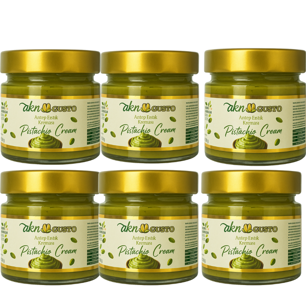 Gusto Premium Pistachio Cream Spread (200g) 6 Pack