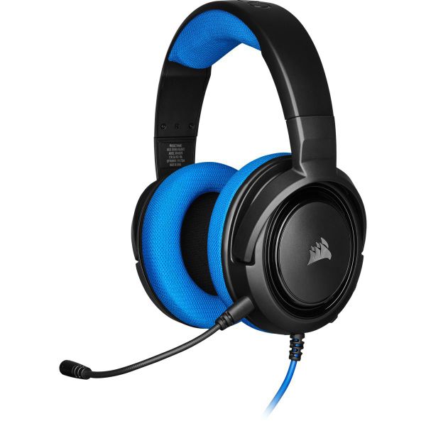 Corsair HS50 PRO Stereo Wired Gaming Headset - Blue