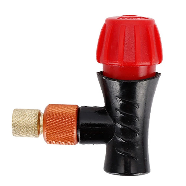Bicycle Air Pump Valve Head Inflator Adapter Co2 Gas Pump Head