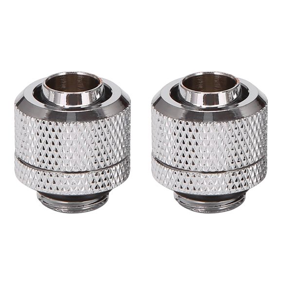 G1/4 External Thread Pagoda for Computer Cooling Connector Silver