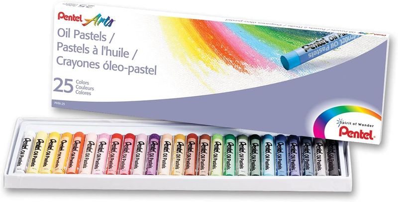 Oil Pastels Box Of 25 image